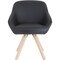 Lorell CHAIR, GUEST, WOOD LEGS LLR68564 - alternate 7